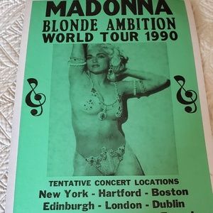 Madonna poster vintage